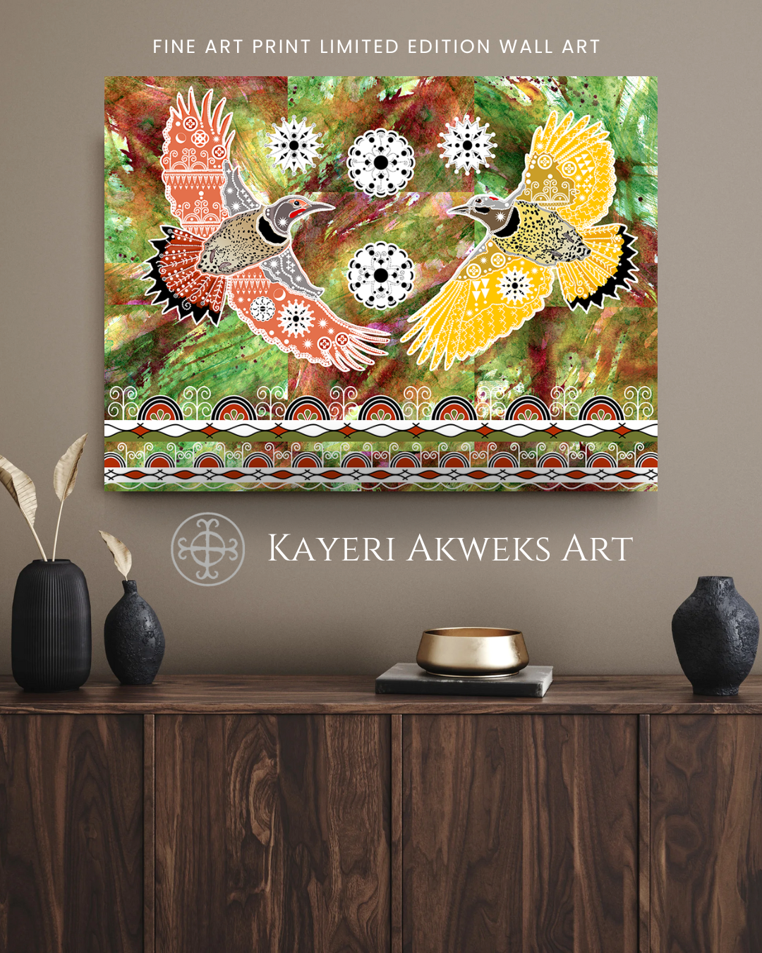 Double Flickers: East Meets West - Fine Art Giclee Print