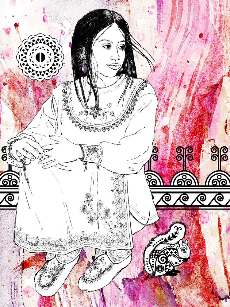 Waiting Portrait - Fine Art Giclee Print