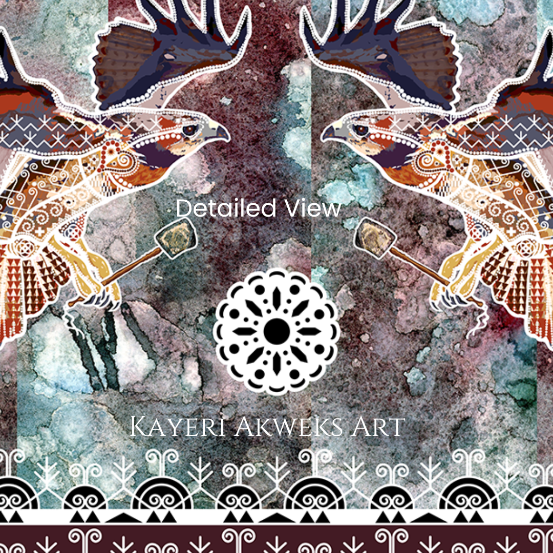 Double Hawks at the Sing - Fine Art Giclee Print